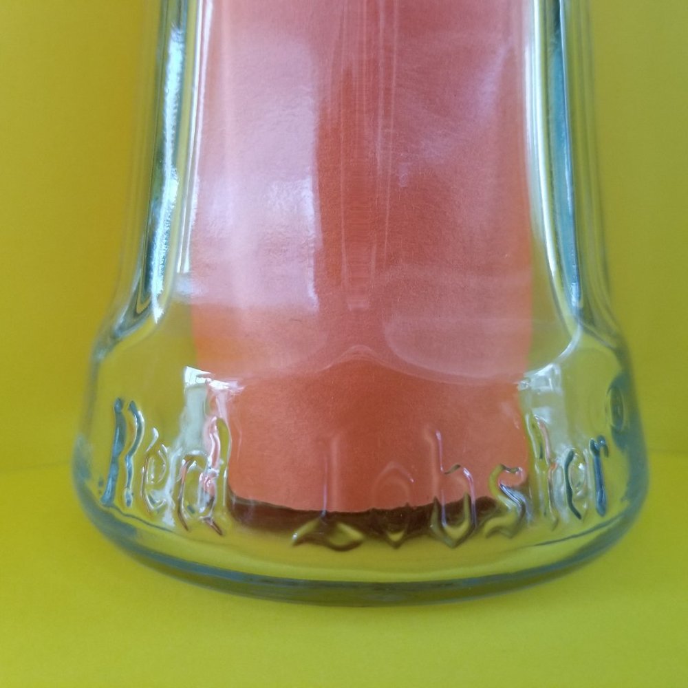 Vintage Red Lobster Lighthouse Nautical Tall Cocktail Glass - Picture 6 of 9